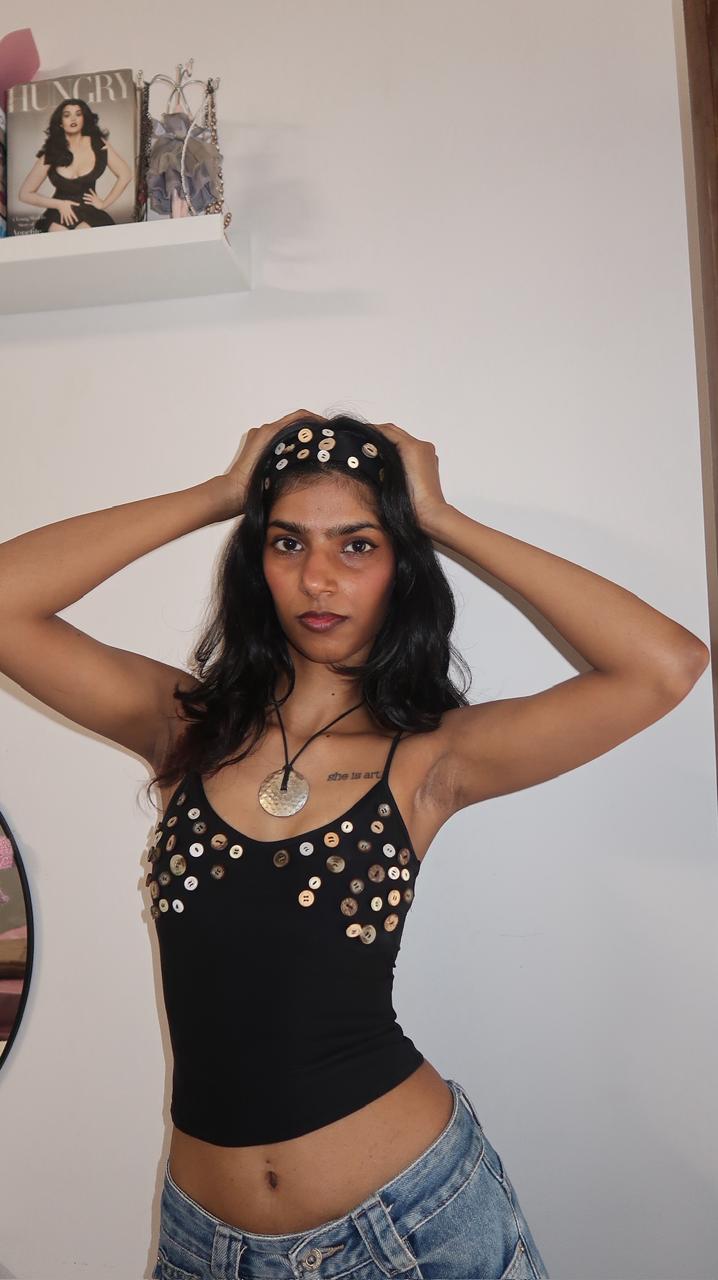 Thia Tank Black