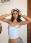 Thia Tank Blue