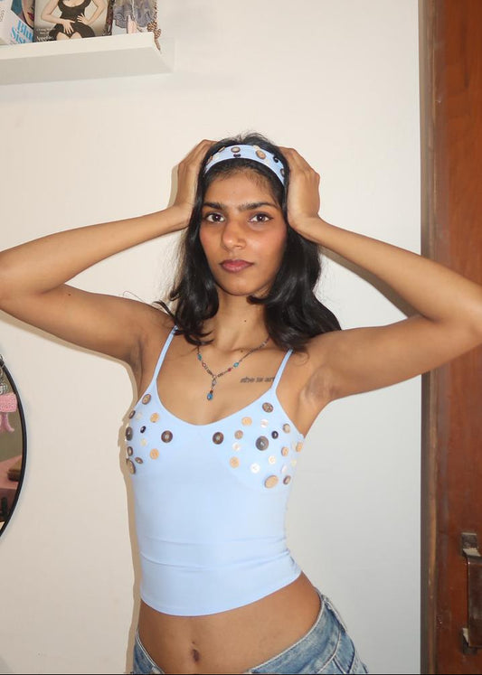 Thia Tank Blue