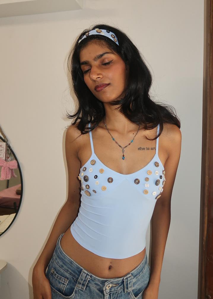 Thia Tank Blue